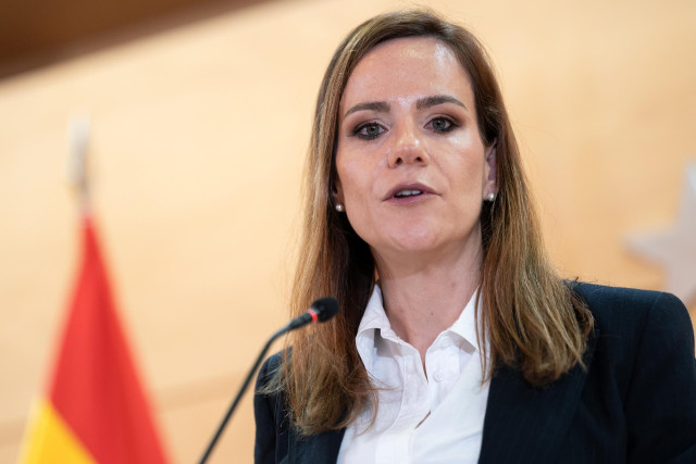 La portavoz de Vox en la Asamblea de Madrid, Isabel Pérez Moñino-Aranda
