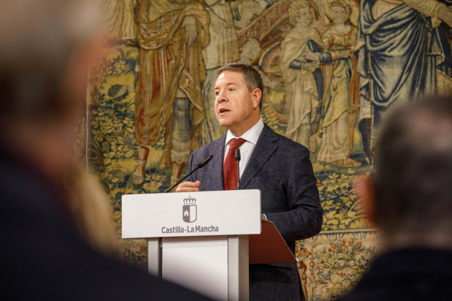 Archivo - El presidente de Castilla-La Mancha, Emiliano García-Page, en una foto de archivo.