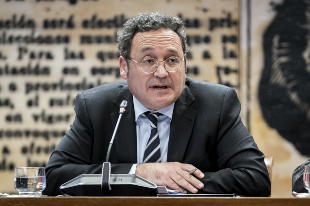 Archivo - El fiscal general del Estado, Álvaro García Ortiz, comparece ante la Comisión de Justicia del Senado para dar cuenta de la memoria anual del Ministerio Público, a 16 de febrero de 2023, en Madrid (España). García Ortiz comparece en plena polémic