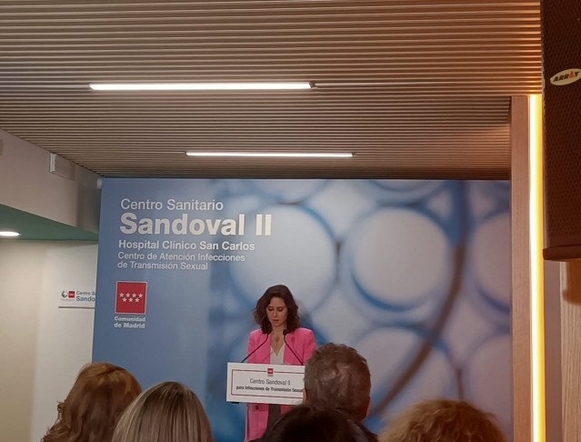 La presidenta de la Comunidad de Madrid, Isabel Díaz Ayuso