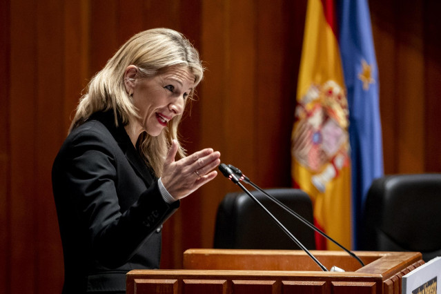 La vicepresidenta segunda y ministra de Trabajo y Economía Social, Yolanda Díaz.