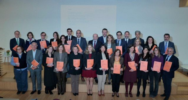 Grupo de trabajo de la guía, en la presentación del documento.