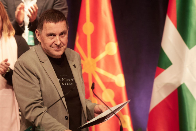 El secretario general de EH Bildu, Arnaldo Otegi