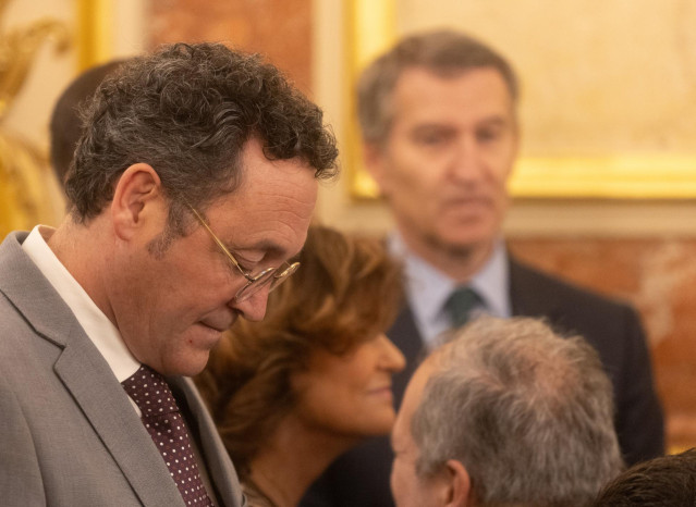 Archivo - El fiscal general del Estado, Álvaro García Ortiz, durante el acto institucional por el Día de la Constitución, en el Congreso de los Diputados.