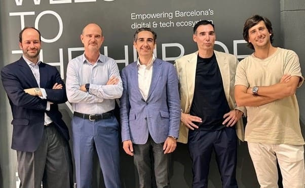 Directivos de Banco Sabadell, Antai y Necta Ventures