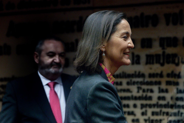 La exministra de Industria, Comercio y Turismo y portavoz del PSOE en el Ayuntamiento de Madrid, Reyes Maroto, a 29 de enero de 2025, en Madrid (España).