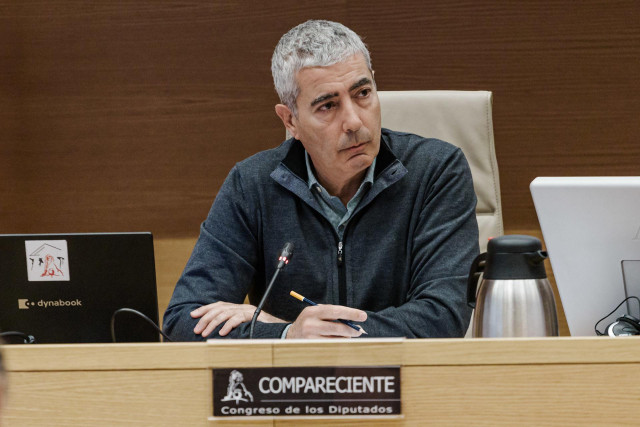 El exconsejero delegado de Banca Privada d'Andorra Joan Pau Miquel Prats comparece durante la Comisión de Investigación sobre la denominada ‘Operación Cataluña’, en el Congreso de los Diputados.