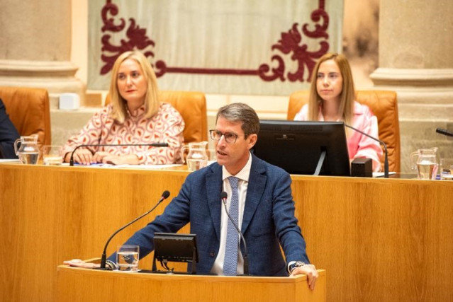Archivo - Capellán responde este miércoles en el pleno sobre ferrocarril, el Hospital de Calahorra o el CPFF