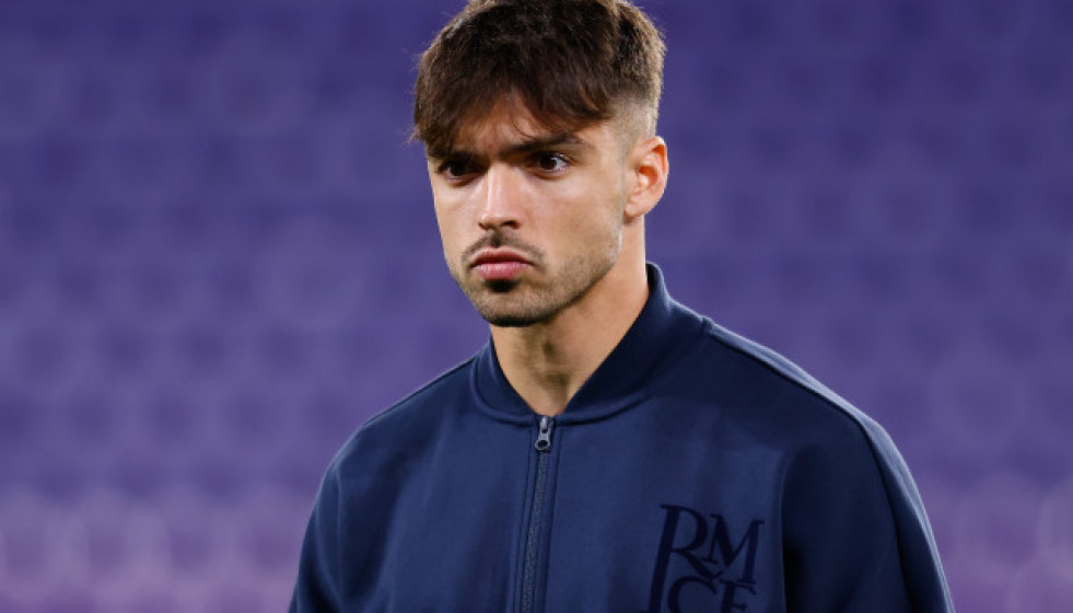 EuropaPress 6477066 raul asencio of real madrid looks on during the spanish league laliga ea