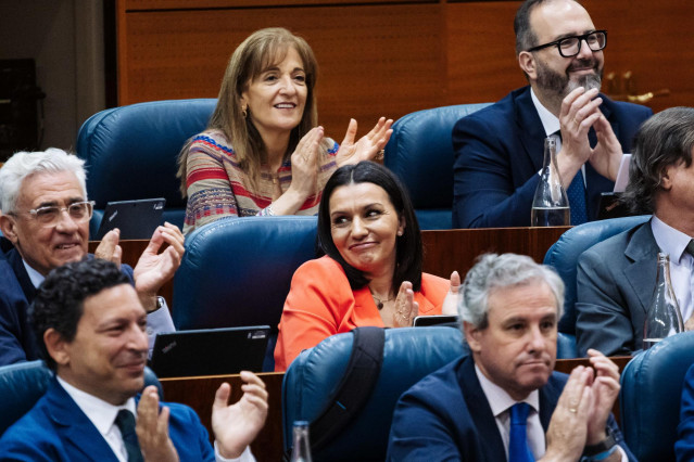 Archivo - La diputada del PP en la Asamblea, Mercedes Zarzalejo durante un pleno de la Asamblea