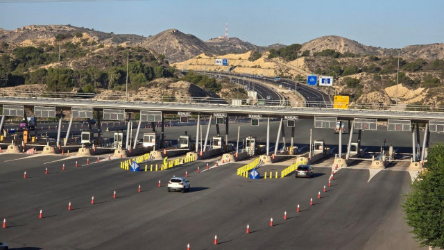 La autopista AP-7 Circunvalación de Alicante, en una imagen de archivo.