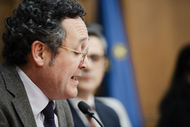 El Fiscal General del Estado, Álvaro García Ortiz, y el ministro de Presidencia y Justicia, Félix Bolaños.