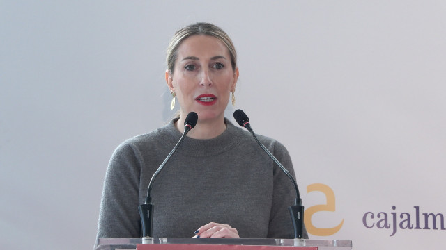 La presidenta de la Junta de Extremadura, María Guardiola, en una imagen de archivo