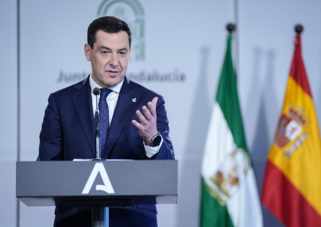 El presidente de la Junta de Andalucía, Juanma Moreno (Fotografía de archivo)