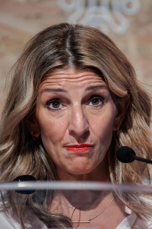 Archivo - La vicepresidenta segunda y ministra de Trabajo y Economía Social, Yolanda Díaz