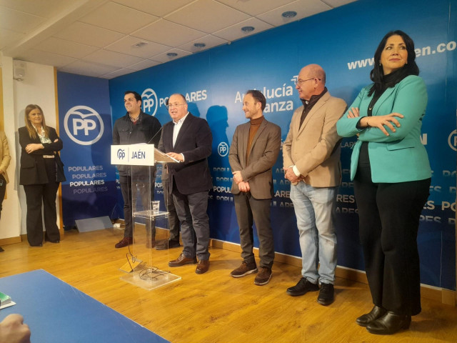 Miguel Tellado, este viernes en Jaén