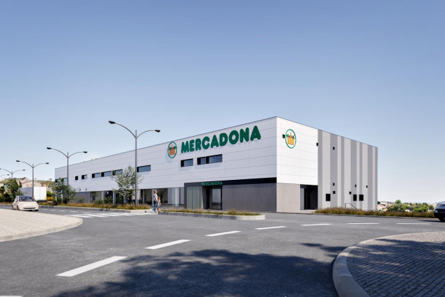 Archivo - Supermercado de Mercadona en Lisboa