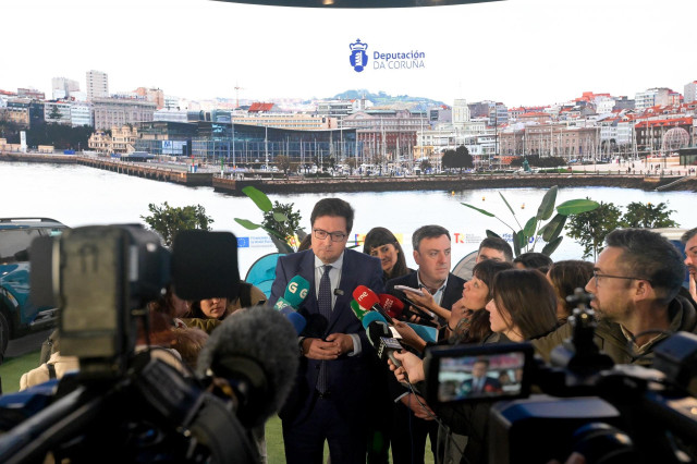 El ministro para la Transformación Digital y la Función Pública, Óscar López, este viernes en A Coruña.