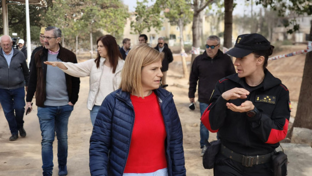 Bernabé destaca que el polideportivo de Paiporta recibe más de 11 millones de euros del Gobierno para su reconstrucción