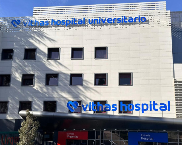 Archivo - Un hospital de Vithas en madrid