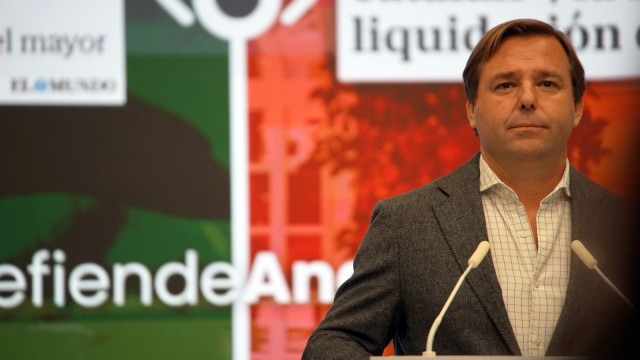 El secretario general del PP-A, Antonio Repullo, este lunes