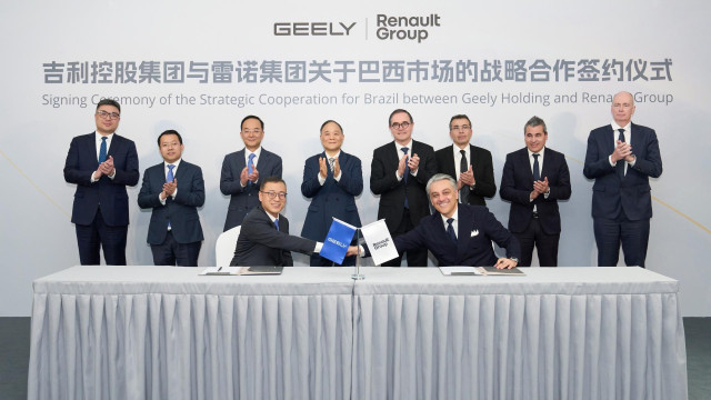 Renault Group y Geely Holding Group firman un acuerdo para una nueva cooperación estratégica en Brasil