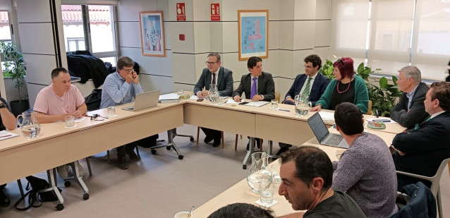 Firma del convenio de industrias cárnicas