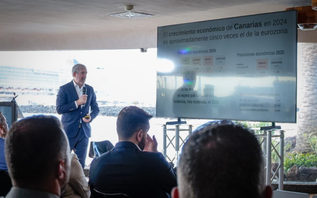 El presidente de Canarias, Fernando Clavijo