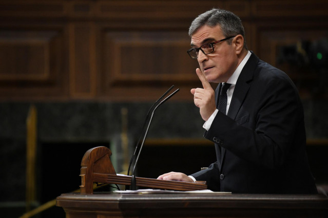 Archivo - El diputado del PP, José Vicente Marí Bosó, durante una sesión plenaria, en el Congreso de los Diputados, a 29 de febrero de 2024, en Madrid (España).