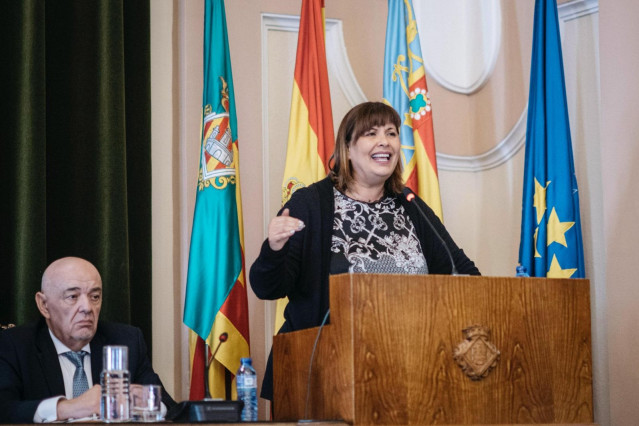 Patricia Puerta, portavoz del Grupo Socialista en el Ayuntamiento