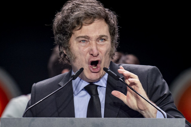 Archivo - El presidente de Argentina, Javier Milei