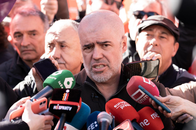 El secretario general de CCOO, Unai Sordo