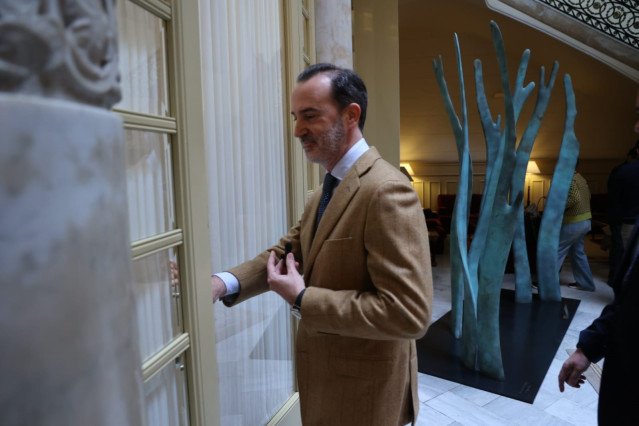 El presidente del Parlament, Gabriel Le Senne.