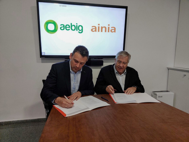 AEBIG y Ainia firman un acuerdo para impulsar la producción de biogás y biometano