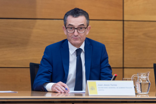 Archivo - El nuevo director de la Agencia Estatal de Administración Digital, Juan Jesús Torres Carbonell