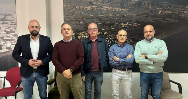 Representantes de Vox en Almería.