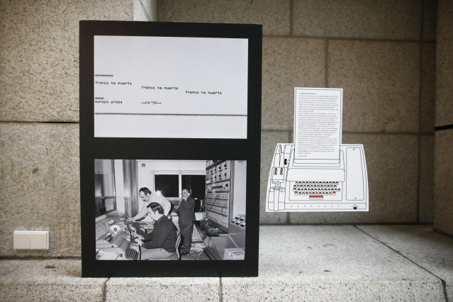 Archivo - Exposición de Europa Press en el Senado que recorre algunos de los hitos más significativos vividos en España desde los inicios de su Transición a la democracia.