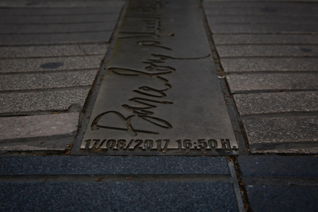 Archivo - Memorial de la Rambla que rinde homenaje a las víctimas del 17A.
