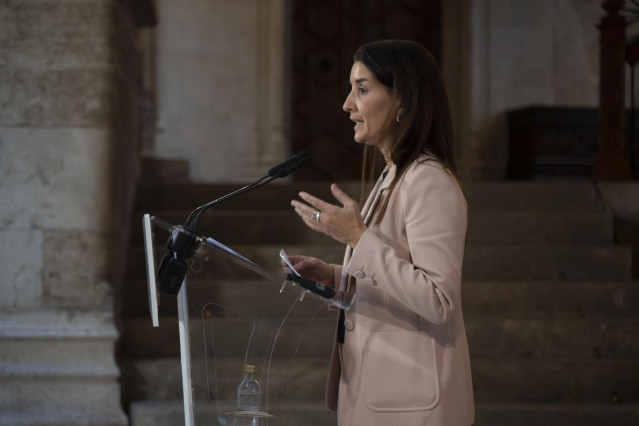 La consellera de Hacienda y Economía de la Generalitat valenciana, Ruth Merino, en una imagen de archivo