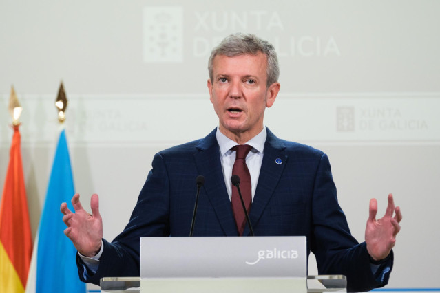 Rueda interviene tras el Consello de la Xunta.