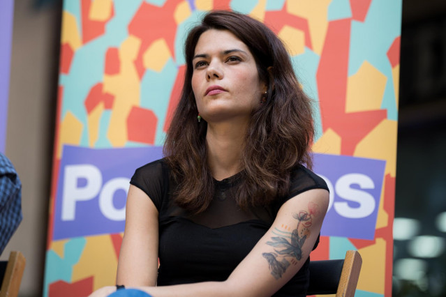 Archivo - La portavoz de Podemos, Isa Serra, participa en un acto de campaña, a 3 de junio de 2024, en Madrid (España). Este encuentro se enmarca dentro de los mítines de campaña electoral de cara a los comicios europeos que se celebrarán el próximo 9 de
