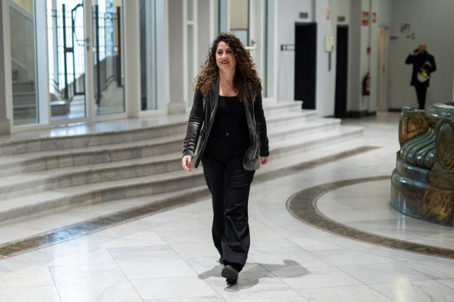 La concejala en el Ayuntamiento de Madrid por el PSOE, Enma López, en el Círculo de Bellas Artes, a 13 de febrero de 2025, en Madrid (España).