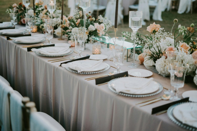 Archivo - Servicio ofrecido por una empresa de catering para la realización de un evento.