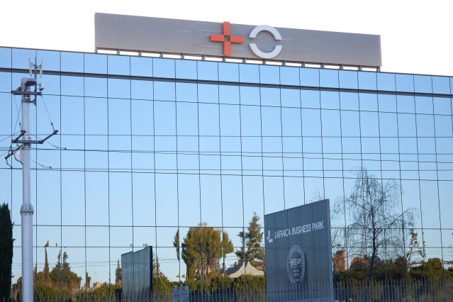 Archivo - Fachada de la sede de MasOrange, a 18 de enero de 2025, en Pozuelo de Alarcón, Madrid (España).