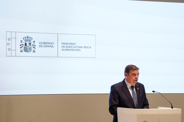 El ministro de Agricultura, Pesca y Alimentación, Luis Planas,