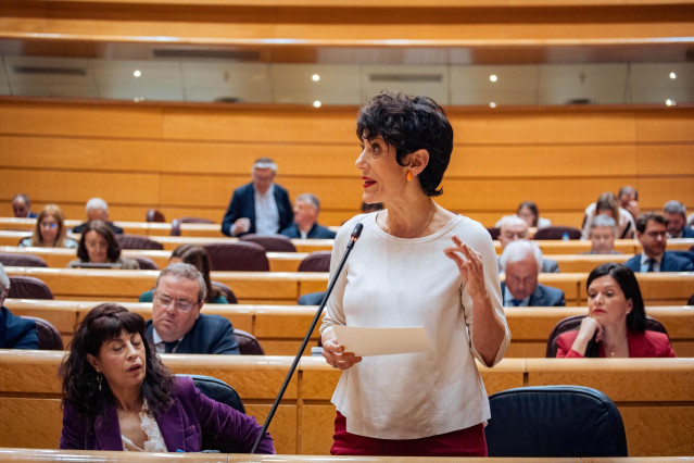 La ministra de Inclusión, Seguridad Social y Migraciones, Elma Saiz.