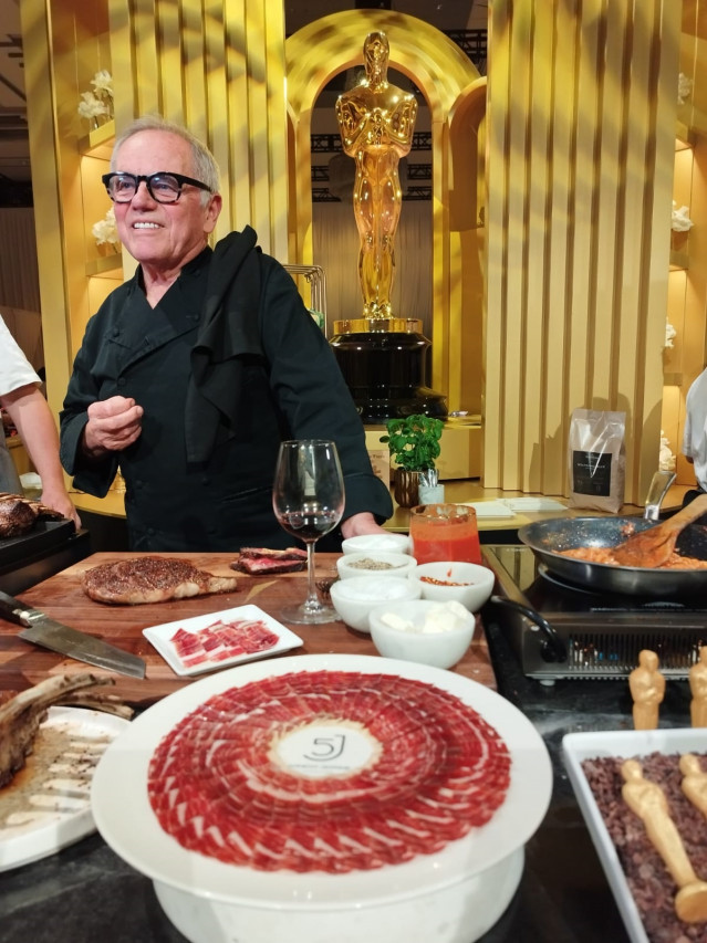 Jamón de Cinco Jotas en la Gala de la Oscar