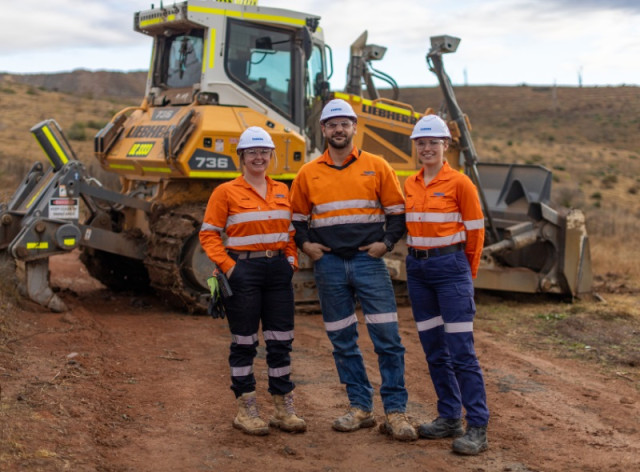 Trabajadores de Thiess, Cimic (ACS)