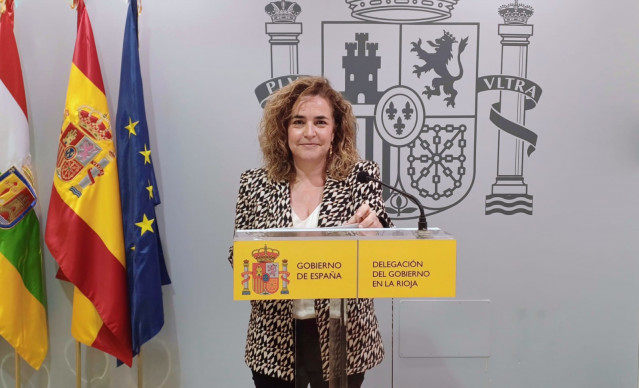 Archivo - La delegada del Gobierno en La Rioja, Beatriz Arraiz