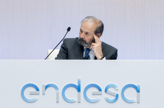 Archivo - El presidente de Endesa, Juan Sánchez-Calero